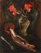 Копия картины "flowers and fish" художника "сутин хаим"