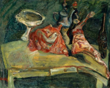 Копия картины "the table" художника "сутин хаим"