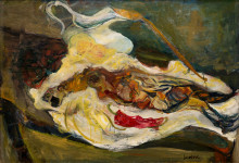 Картина "still life with pheasant" художника "сутин хаим"