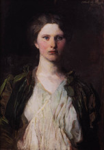 Копия картины "portrait of bessie price" художника "тайер эббот хэндерсон"
