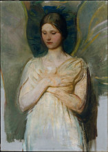 Копия картины "the angel" художника "тайер эббот хэндерсон"