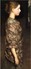 Копия картины "portrait of alice rich" художника "тайер эббот хэндерсон"
