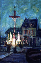 Картина "fishermen&#39;s devotions, &#201;taples" художника "таннер генри оссава"