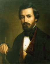 Копия картины "self-portrait" художника "таттареску георге"