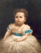Копия картины "marioara, the daughter of the painter" художника "таттареску георге"