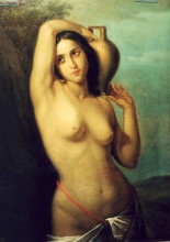 Копия картины "nude" художника "таттареску георге"