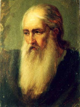 Картина "old monk" художника "таттареску георге"