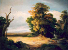 Картина "french landscape" художника "таттареску георге"