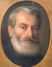 Картина "portrait of painter constantin lecca" художника "таттареску георге"