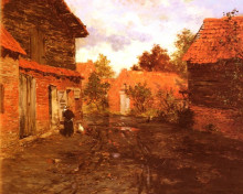 Картина "after the rain" художника "таулов фриц"