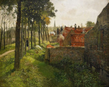 Картина "the priest" художника "таулов фриц"