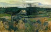 Копия картины "middlebrook farm" художника "твахтман (tуоктмен) джон генри"