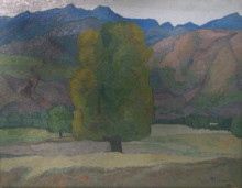 Картина "landscape" художника "теодореску-сион ион"