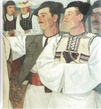 Картина "peasants of abrud" художника "теодореску-сион ион"