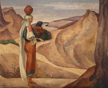 Репродукция картины "composition with romanian motifs" художника "теодореску-сион ион"