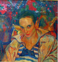 Копия картины "portrait of lola schmierer roth" художника "теодореску-сион ион"