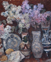 Картина "hackberry flowers" художника "теодореску-сион ион"