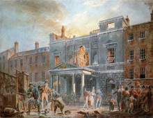 Копия картины "the pantheon, the morning after the fire" художника "тёрнер уильям"
