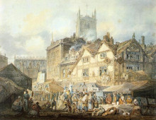 Картина "wolverhampton, staffordshire" художника "тёрнер уильям"