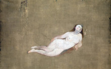 Репродукция картины "two recumbent nude" художника "тёрнер уильям"