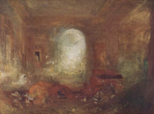 Копия картины "interior of petworth house" художника "тёрнер уильям"