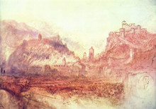 Картина "південь беллінцони" художника "тёрнер уильям"