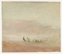 Копия картины "figures on a beach" художника "тёрнер уильям"