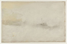Копия картины "ship in a storm" художника "тёрнер уильям"