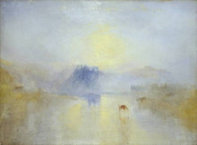 Картина "norham castle, sunrise" художника "тёрнер уильям"