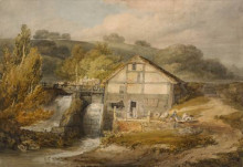 Картина "keyes mill" художника "тёрнер уильям"
