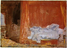 Копия картины "one bedroom" художника "тёрнер уильям"