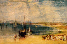 Репродукция картины "weymouth" художника "тёрнер уильям"