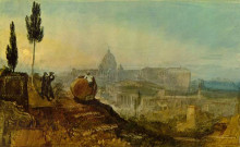 Картина "собор святого петра, вигляд з півдня" художника "тёрнер уильям"