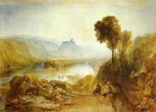 Репродукция картины "prudhoe castle, northumberland" художника "тёрнер уильям"