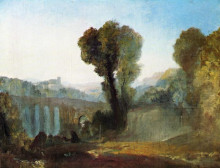 Копия картины "ariccia sunset" художника "тёрнер уильям"