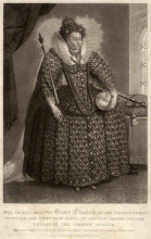 Репродукция картины "queen elizabeth i" художника "тёрнер чарльз"
