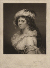 Картина "sarah capell-coningsby (n&#233;e bazett), countess of essex" художника "тёрнер чарльз"