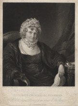 Репродукция картины "elizabeth herbert (n&#233;e spencer), countess of pembroke" художника "тёрнер чарльз"