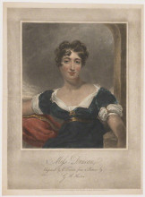 Репродукция картины "maria rebecca davison (n&#233;e duncan)" художника "тёрнер чарльз"