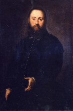 Картина "portrait of agostino doria" художника "тинторетто"