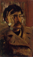 Копия картины "self portrait" художника "тиссо джеймс"