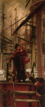 Копия картины "emigrants" художника "тиссо джеймс"