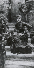 Репродукция картины "older sister" художника "тиссо джеймс"