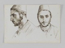 Репродукция картины "armenians" художника "тиссо джеймс"