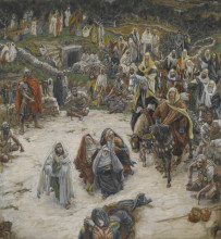 Репродукция картины "crucifixion, seen from the cross" художника "тиссо джеймс"