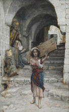 Копия картины "the youth of jesus, illustration for &#39;the life of christ&#39;" художника "тиссо джеймс"