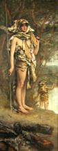 Репродукция картины "prehistoric&#160;women" художника "тиссо джеймс"