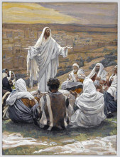 Репродукция картины "the lord&#39;s prayer" художника "тиссо джеймс"