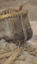 Картина "the dove returns to noah" художника "тиссо джеймс"