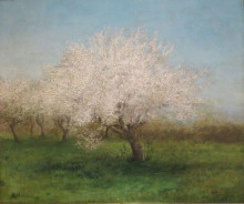 Картина "apple trees in a meadow" художника "баннистер эдвард митчелл"